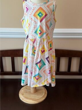 Tea Collection Diamond Print Sleeveless Dress
